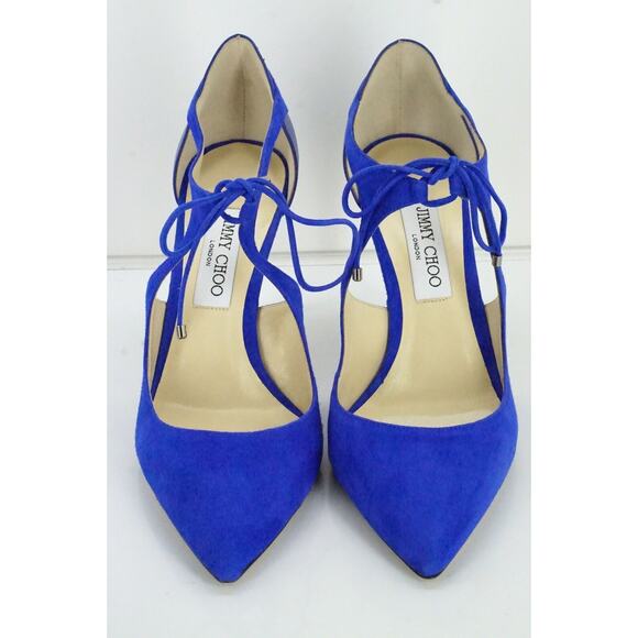 Jimmy Choo Vanessa Cutout Pointy Toe Sandals Size 40.5 10.5 NIB $750 - Picture 8 of 9